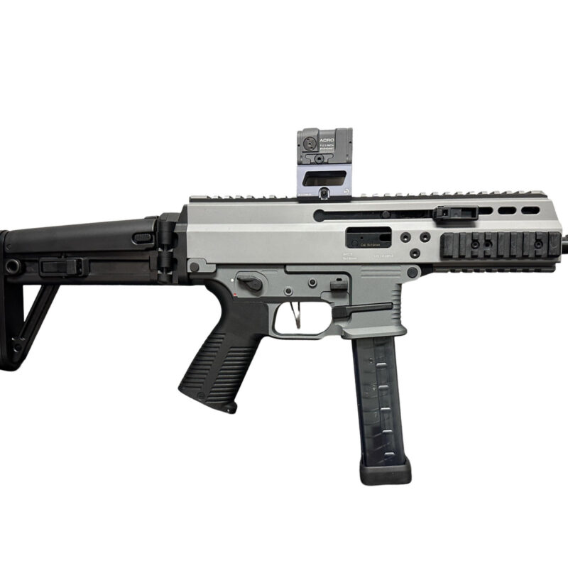 B&T APC9 LIMITED GREY SBR 2.0, with Billet Machined Lower Elftmann Trigger & Grey Anodization