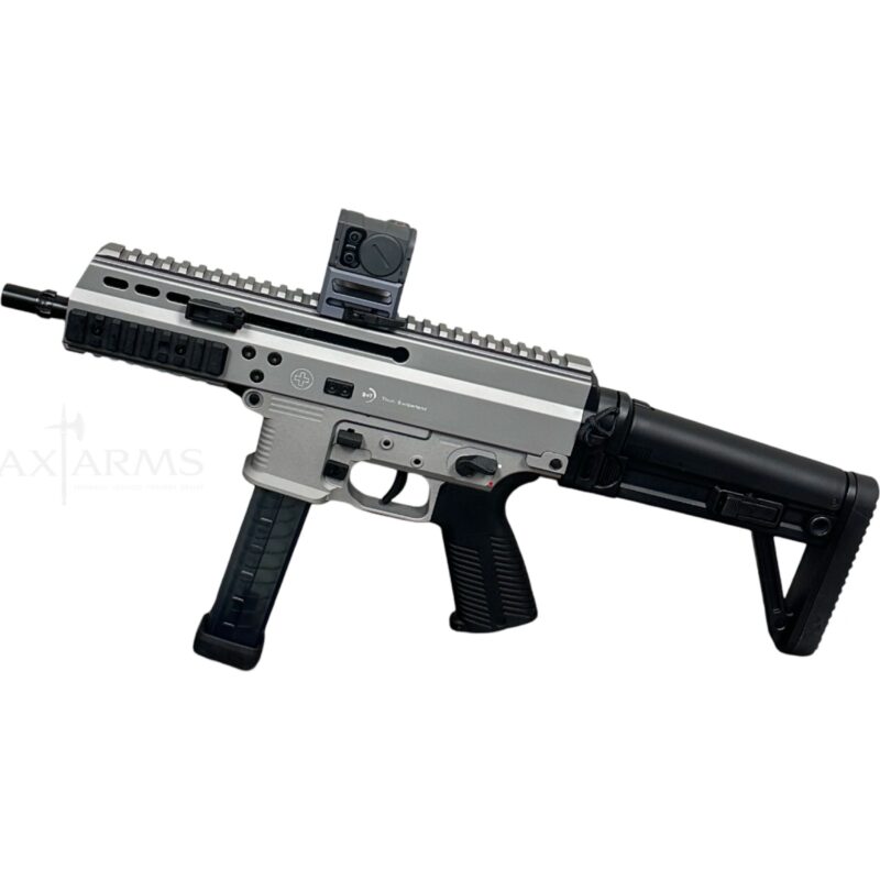B&T APC9 PRO Anodized Swiss Sniper Grey SBR with Billet Receiver