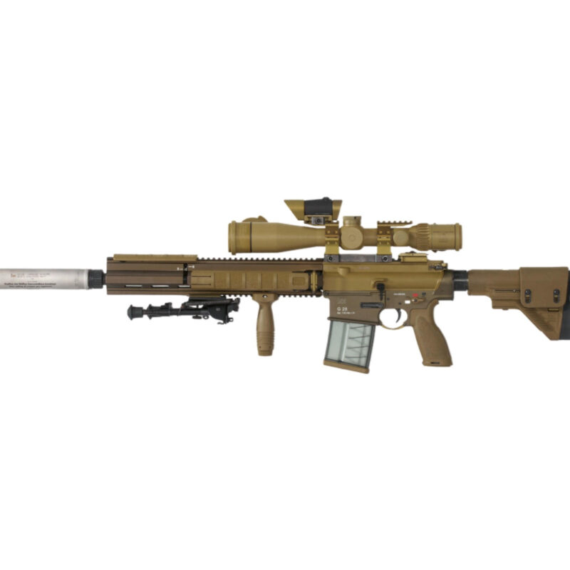 B&T/ Heckler & Koch G28 Z 7.62mm DMR Sniper Support Weapon. Rare German Market Exclusive 1/20 imported