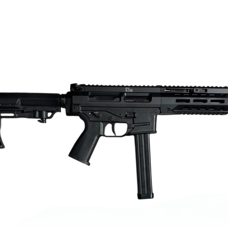 B&T SPC45 SBR with 9” Tri-Lug barrel and full Length Handguard BT-500168-SBR-RS –