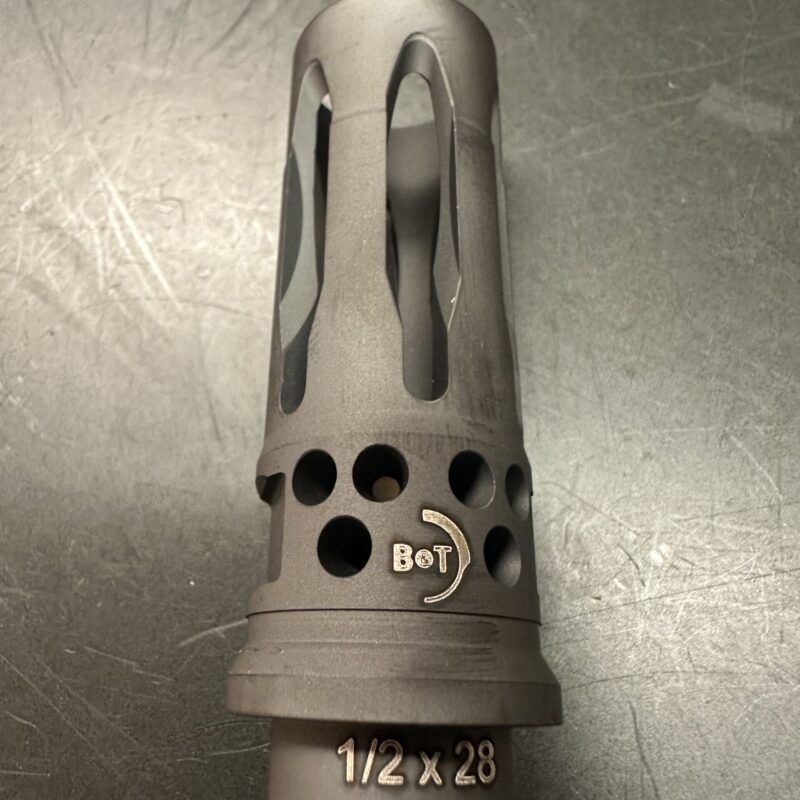 B&T Rotex-SF Assault Closed Tine 5.56 1/2X28 SUREFIRE QD Patterned Flash Hider BT-Assault-CT