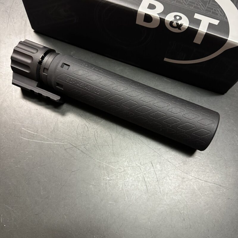 B&T MP9 / TP9 RBS Print-X Titanium Suppressor in Black – SD-TP9/MP9-BLK