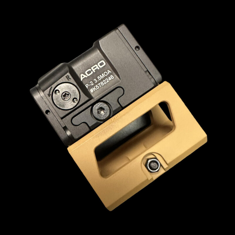 B&T Aimpoint ACRO P-2 3.5 MOA + B&T 39MM P2 QD Mount in RAL8000 AP-200777-RAL-M