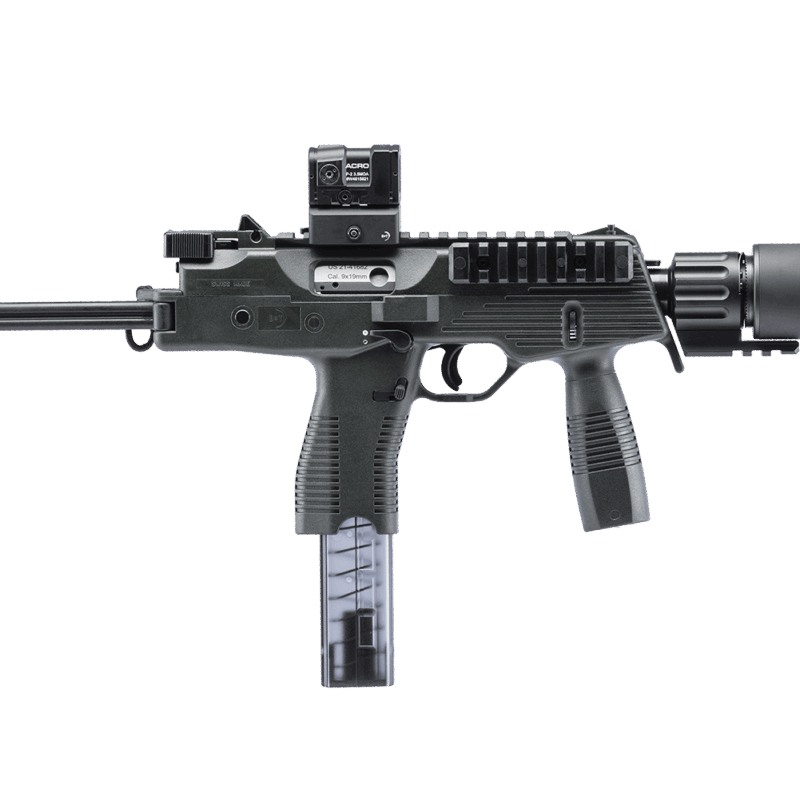 B&T TP9 SBR With RBS TP9 SUPPRESSOR Combo- Black