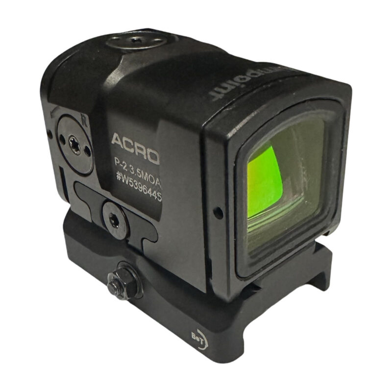 Aimpoint ACRO P-2 Red Dot Sight with B&T 22mm Quick Detach Low Mount (BT-212325)