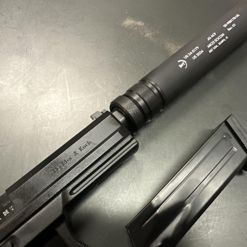 HECKLER & KOCH MK23 SOCOM .45 Pistol with B&T MK23 Suppressor | Combo SD-988178-US – HK MK23 Impuls IIA