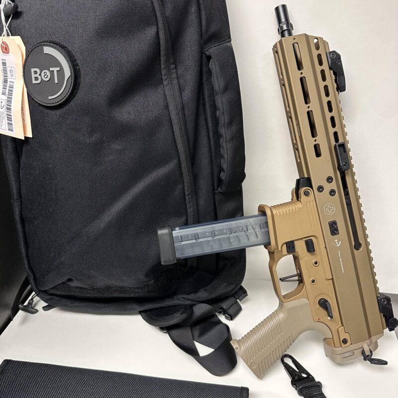 B&T APC9 LIMITED 8.9” Pistol- Coyote Tan With Billet Receiver & Elftmann Trigger