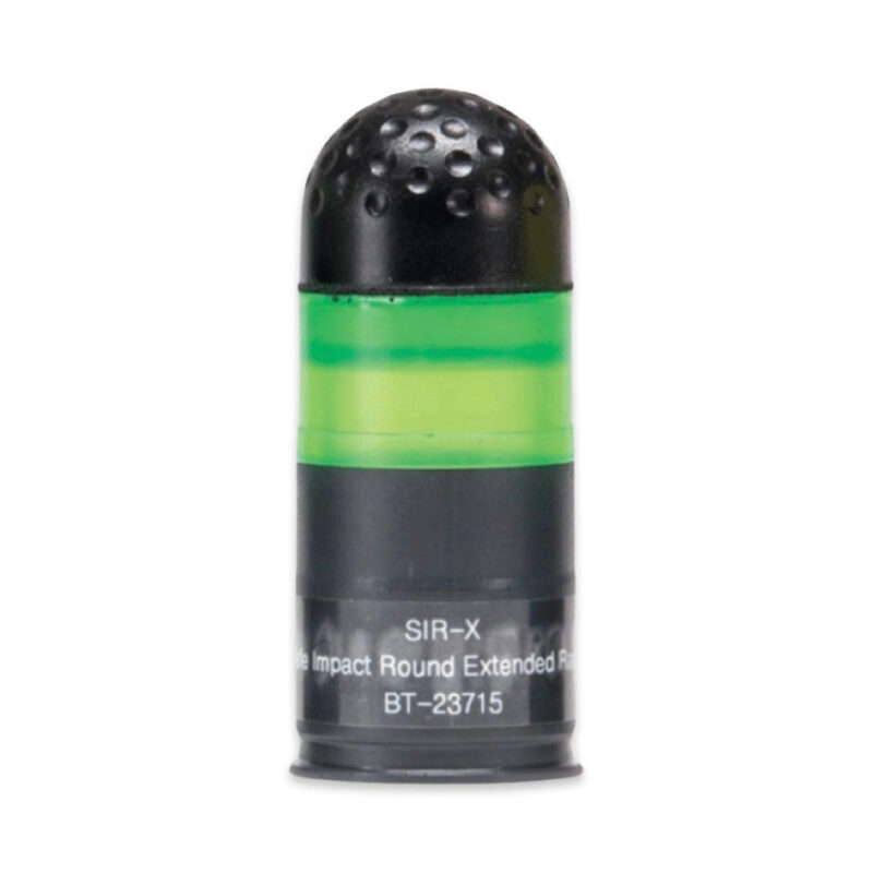 B&T 40MM SIR-X Reloadable Training, Less Lethal Round for GL06 (Extended Range) (NO PRIMER)