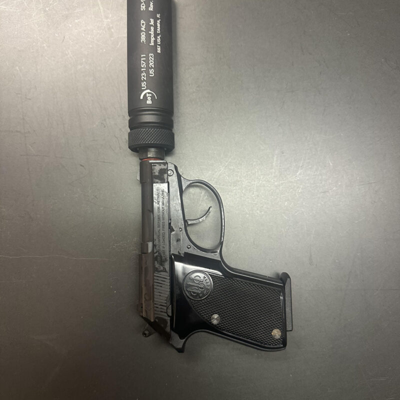 Beretta 3032 Tomcat .32 Covert Pistol with B&T Impulse .380 (JET) Suppressor SD-988380-US