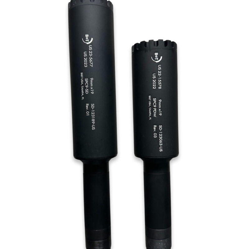 B&T SPC9-SD Full Size Suppressor Model SD-123189-US