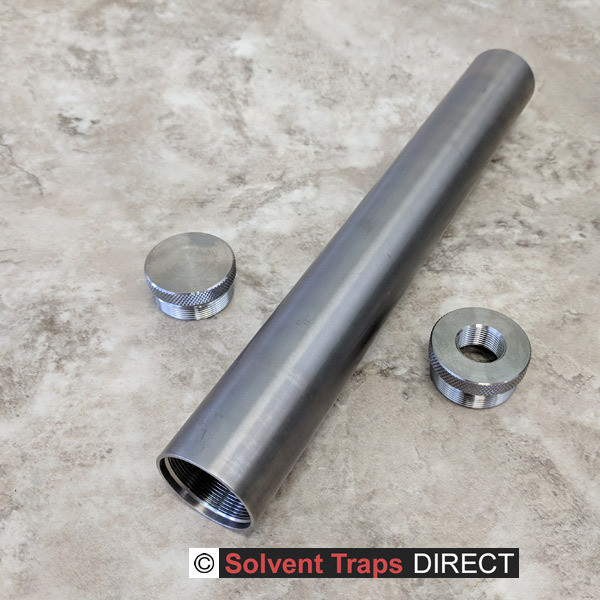 Titanium Solvent Trap Kit - 1/2x28
