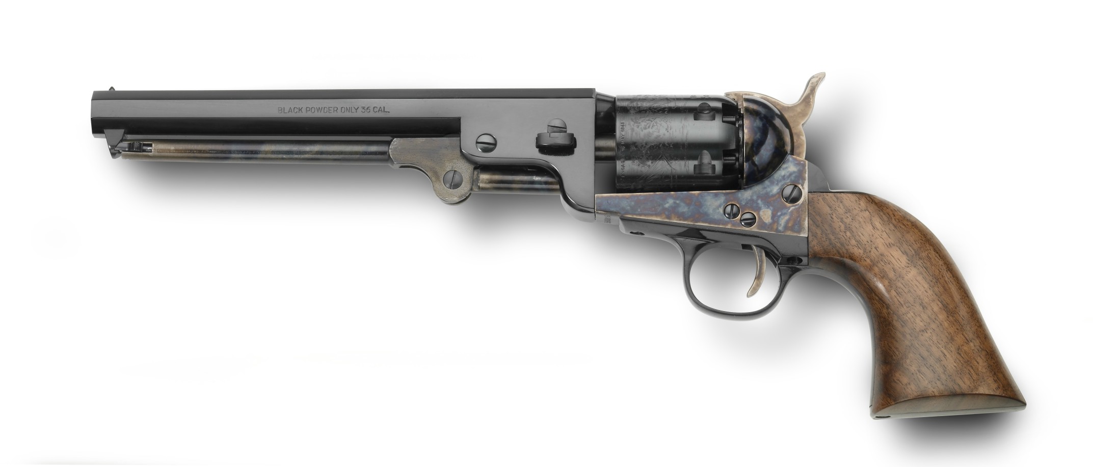 Pietta 1851 Navy London Steel .36 Cal 7.5" (EMF)